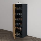 glasvilla Scarpiera Portascarpe 45x36x120cm, Porta Scarpe Armadio Scaffale Portascarpe 3 Ante per Ingresso Soggiorno, Camera da Letto Schuhschrank02