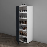 glasvilla Scarpiera Portascarpe 45x36x120cm, Porta Scarpe Armadio Scaffale Portascarpe 3 Ante per Ingresso Soggiorno, Camera da Letto Schuhschrank02