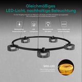 glasvilla Pendelleuchte LED Hängelampe Verstellbares Kabel Hängeleuchte für Esszimmer Wohnzimmer Schlafzimmer