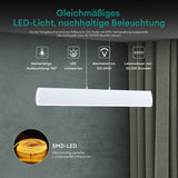glasvilla Lampadario a Sospensione con Cavo Regolabile Lampada da Soffitto a Sospensione LED Dimmerabile con Telecomando per Sala da Pranzo, Camera da Letto e Soggiorno