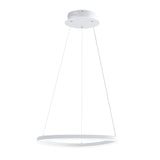 glasvilla Lampadario a Sospensione 16W, 50CM, Lampada da Soffitto a Sospensione 3000K/4000K/6000K con Cavo Regolabile per Camera da Letto e Soggiorno