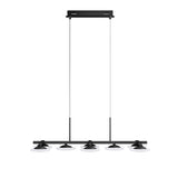glasvilla Lampadario a Sospensione con Cavo Regolabile Lampada da Soffitto a Sospensione LED Dimmerabile con Telecomando per Sala da Pranzo, Camera da Letto e Soggiorno