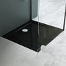 Glasvilla Design – Plato de ducha acrílico rectangular Faro (70–140 cm), montaje a ras de suelo