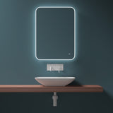glasvilla Lavabo da Appoggio in Ceramica Lavandino Bagno Bianco con Nano Rivestimenti Brüssel159
