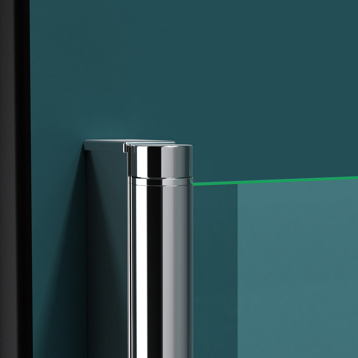 Parete doccia Glasvilla per vasca da bagno, parete per vasca da bagno, parete pieghevole per vasca da bagno, vetro di sicurezza da 6 mm con guarnizione NANO, supporto per vasca da bagno, divisorio per vasca da bagno Cortona116