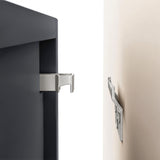 glasvilla Armoire de Toilette avec Portes Miroir | Armoire de Salle de Bain Murale | Miroir de Salle de Bain Armoire Miroir Spiegelschrank-02
