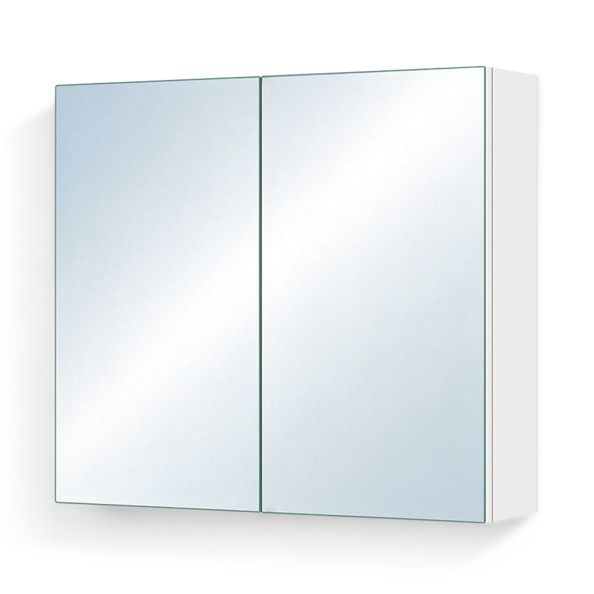 glasvilla Armoire de Toilette avec Portes Miroir | Armoire de Salle de Bain Murale | Miroir de Salle de Bain Armoire Miroir Spiegelschrank-02