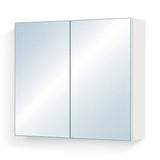 glasvilla Armoire de Toilette avec Portes Miroir | Armoire de Salle de Bain Murale | Miroir de Salle de Bain Armoire Miroir Spiegelschrank-02