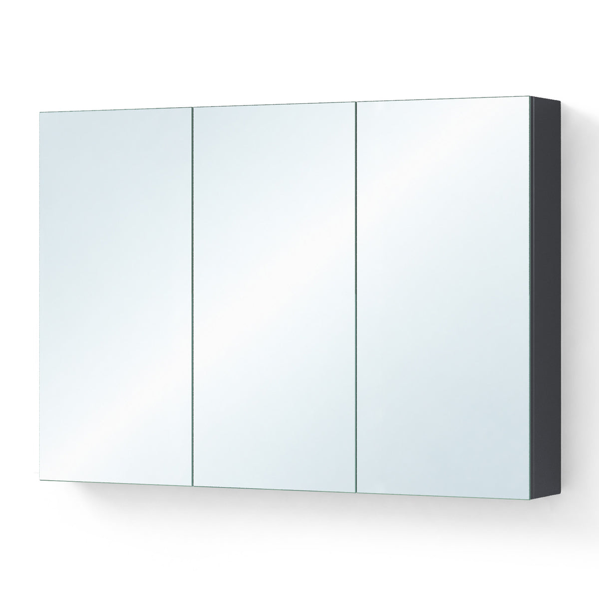 glasvilla Armoire de Toilette avec Portes Miroir | Armoire de Salle de Bain Murale | Miroir de Salle de Bain Armoire Miroir Spiegelschrank-02
