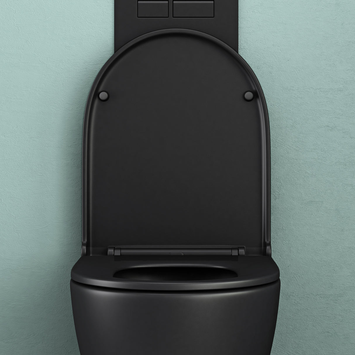 inodoro suspendido glasvilla sin borde negro inodoro suspendido sin borde inodoro con asiento Softclose