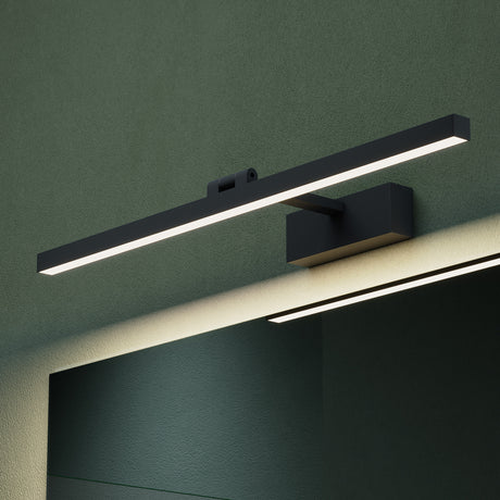 lampada da specchio a LED per bagno Glasvilla | Lampada da specchio, lampada da bagno 4000K | Ruotabile di 180°, 9W, radiosamente bello 