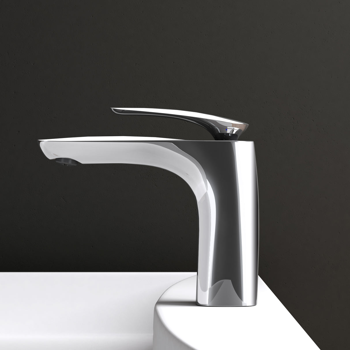 glasvilla Robinet de Salle de Bain Mitigeur Monocommande pour Lavabo Installation de Salle de Bain WAM-7201