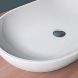 glasvilla Lavabo da Appoggio da Marmo Fuso Lavandino Bagno da Appoggio Colossum808
