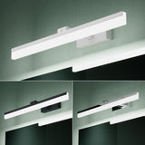 lampada da specchio glasvilla 40cm lampada da bagno a LED | Lampada da specchio, lampada da bagno 6000K | Luxaris 9W girevole a 180° 