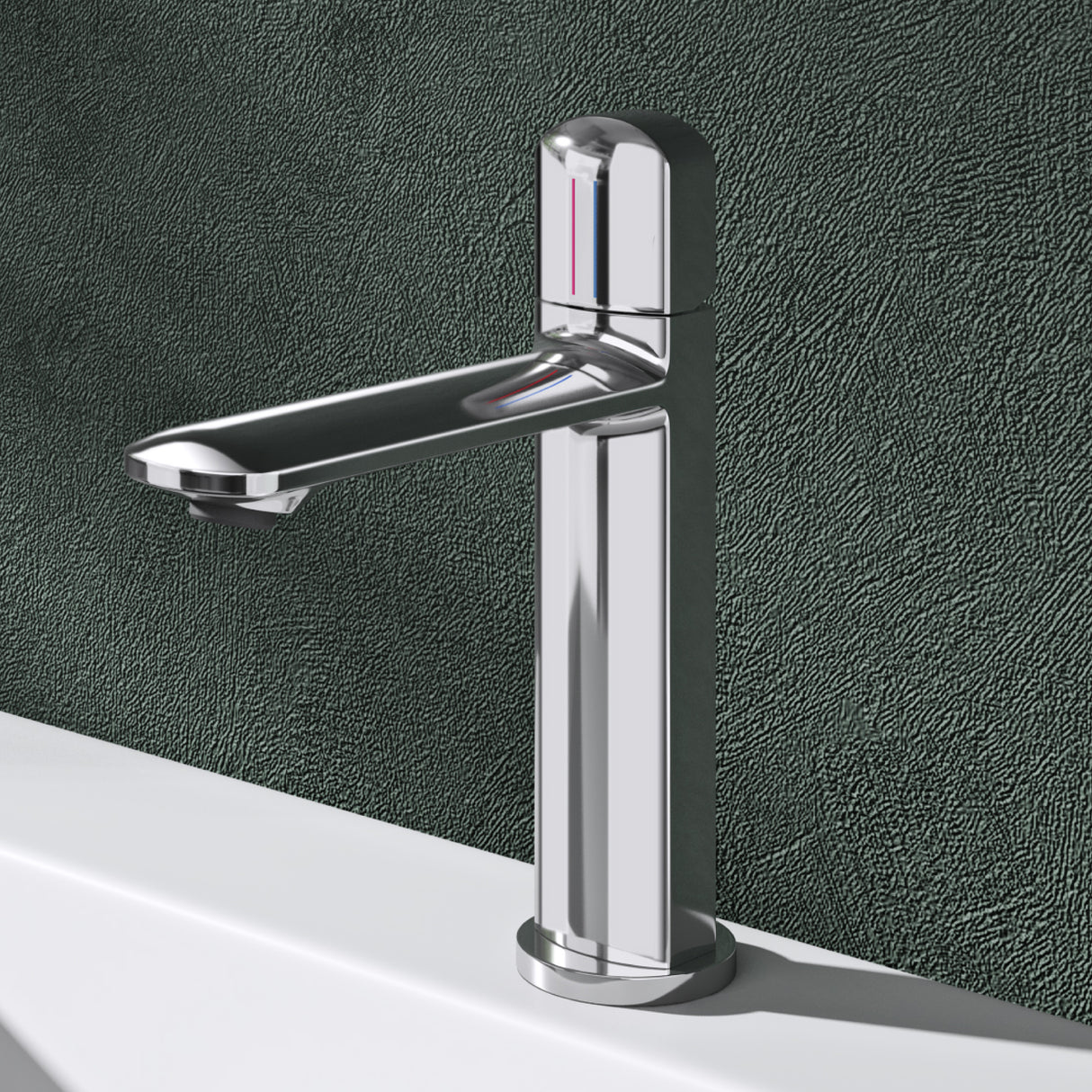 glasvilla Armatur Wasserhahn Bad Waschbeckenarmatur Badinstallationen Einhebelmischer