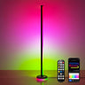 glasvilla Stehlampe Wohnzimmer Dimmbar, RGBICWW Stehlampe mit reinem Warmweiß & 16 Millionen Farben, App & Fernbedienung, Musik-Sync, 270° Licht, Timer, für Schlafzimmer Gaming, Lineora-01
