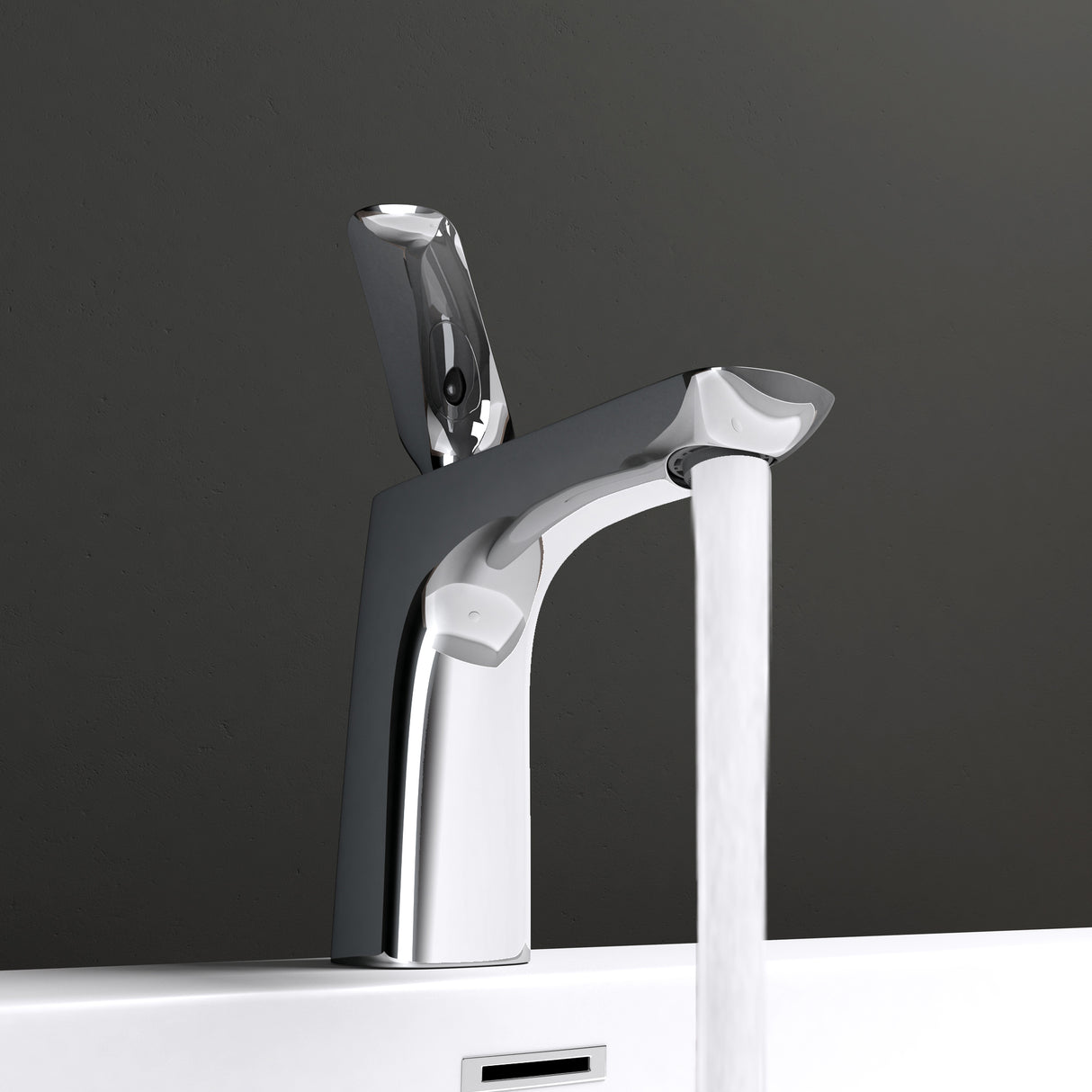glasvilla Robinet de Salle de Bain Mitigeur Monocommande pour Lavabo Installation de Salle de Bain WAM-7201