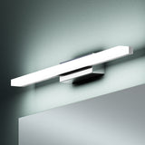 lampada da specchio a LED per bagno Glasvilla | Lampada da specchio, lampada da bagno 6000K | Applique a LED 9W con fascio di specchio 