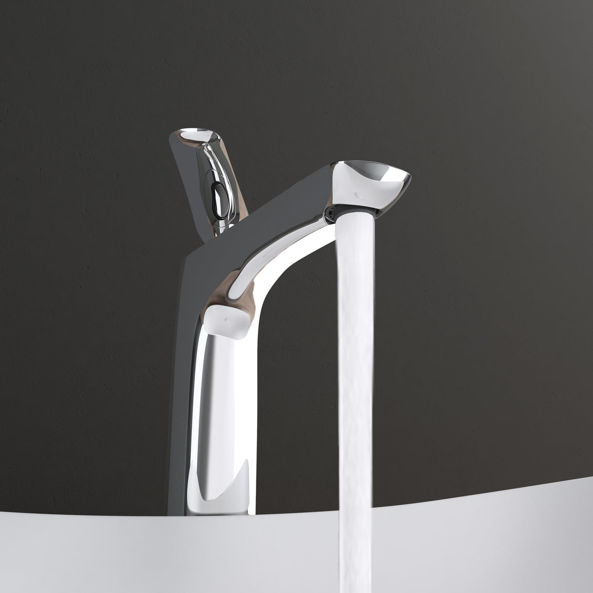 glasvilla Robinet de Salle de Bain Mitigeur Monocommande pour Lavabo Installation de Salle de Bain WAM-7201