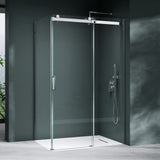glasvilla Box Doccia in Vetro 8 mm ad Apertura Scorrevole Box Cabina Doccia Angolare con Rivestimento NANO Ravenna17k