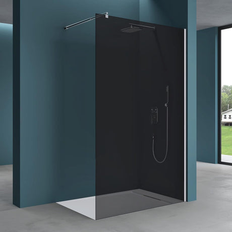 glasvilla Box Doccia Walk-In in Vetro 10mm Parete Doccia in Vetro di Sicurezza ESG con Rivestimento Nano BRAM1 & BRAM2 & BRAM3 Bremen2VG