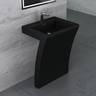 glasvilla Lavandino a Colonna Lavandino su Piedistallo per Bagni da Marmo Fuso, Lavabo a Colonna con un Foro per la Rubinetteria, Colossum07