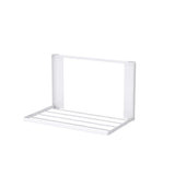 glasvolla Mensola Pieghevole per Lavatrice 41x25cm, Mensola Magnetica Lavatrice in Acciaio al Carbonio, Mensola da Parete Multifunzionale per Bagno e Cucina Folda-01