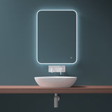 glasvilla Lavabo da Appoggio in Ceramica Lavandino Bagno Lavabo Bianco con Nano Rivestimenti Brüssel215