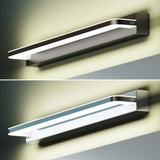 lampada da specchio a LED per bagno Glasvilla | Lampada da specchio, lampada da bagno 4000K | Applique a LED SparkLuxe 