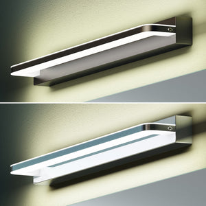 Glasvilla SparkLuxe – Lámpara LED para espejo de baño 4000K, luz natural y eficiente