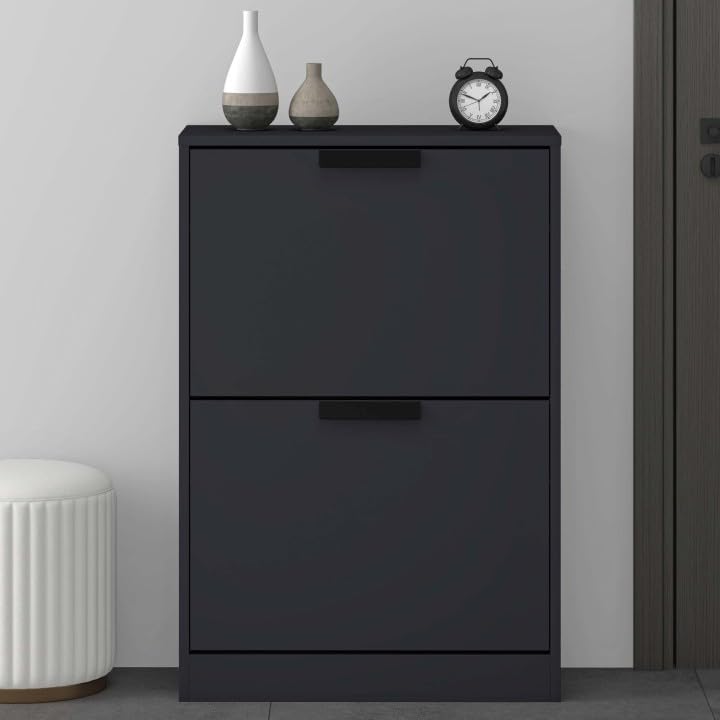 glasvilla Scarpiera Portascarpe 60x28x89cm, Porta Scarpe Armadio Scaffale Portascarpe per Ingresso Soggiorno, Camera da Letto Schuhschrank01