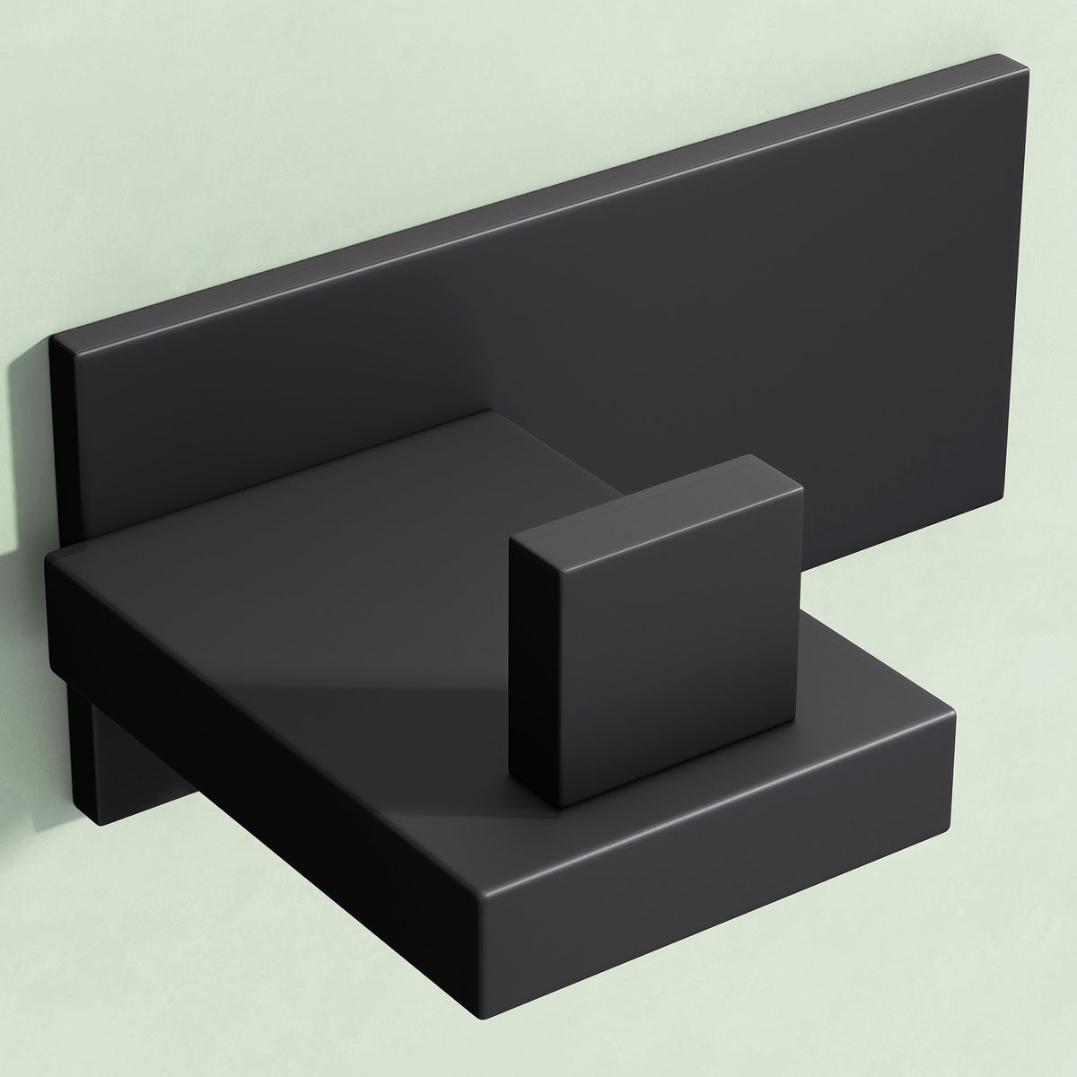 Glasvilla Design – Ganchos de pared de acero inoxidable Stalo-06 / Stalo-07 con montaje adhesivo o atornillado