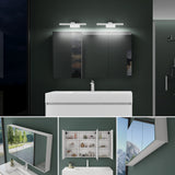 glasvilla Armadietto a Specchio con Lampada da Specchio LED per Bagno, Mobiletto da Parete per Bagno con Specchio e Luce a Specchio Spiegelschrank 02