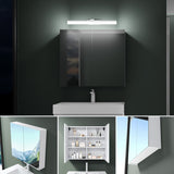glasvilla Armadietto a Specchio con Lampada da Specchio LED per Bagno, Specchiera Bagno Mobilettto da Parete con Luce a Specchio Girevole a 180° Luxaris