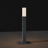 glasvilla Außenleuchte IP65 Wegeleuchte Außen | Pollerleuchte für Garten, 3000K Stehlampe Gartenlampe | Außenlampe Standleuchte 3W Deus Lumina