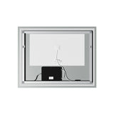 glasvilla Specchio da Bagno Appeso Specchio LED da Parete per Il Trucco Specchio da Bagno a LED con Interruttore Touch Anti-Appannamento Spiegel-02