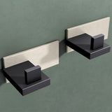 Glasvilla Design – Ganchos de pared de acero inoxidable Stalo-06 / Stalo-07 con montaje adhesivo o atornillado