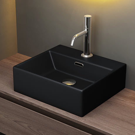 glasvilla Lavabo da Appoggio in Ceramica Lavabo Bagno Sospeso Lavandino Bagno con Nano Rivestimenti Brüssel206