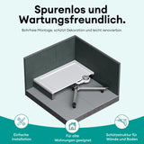 Duschwannenfüße Duschwannenfuß Brausewannenfuß Montagefuß für Duschwannen in X-Form Duschwannengestell mit 5 Stellfüßen