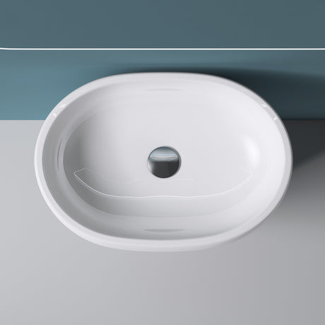 Lavabo a colonna Glasvilla Design, freestanding Col32 in ghisa minerale, lavabo a colonna