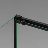 glasvilla Box Doccia in Vetro 6 mm con Porta Scorrevole Cabina Doccia con Meccanismo di Chiusura Soft Close Box Doccia in Vetro di Sicurezza ESG Ravenna12K
