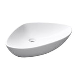 glasvilla Lavabo da Appoggio in Ceramica Lavandino Bagno Lavabo Bianco con Nano Rivestimenti Brüssel215