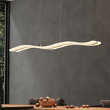 Suspension Glasvilla 97 cm, lampe LED dimmable avec télécommande, température de couleur 3000K/4000K/6000K, câble ajustable, 36 W, idéale pour salle à manger, salon ou chambre.