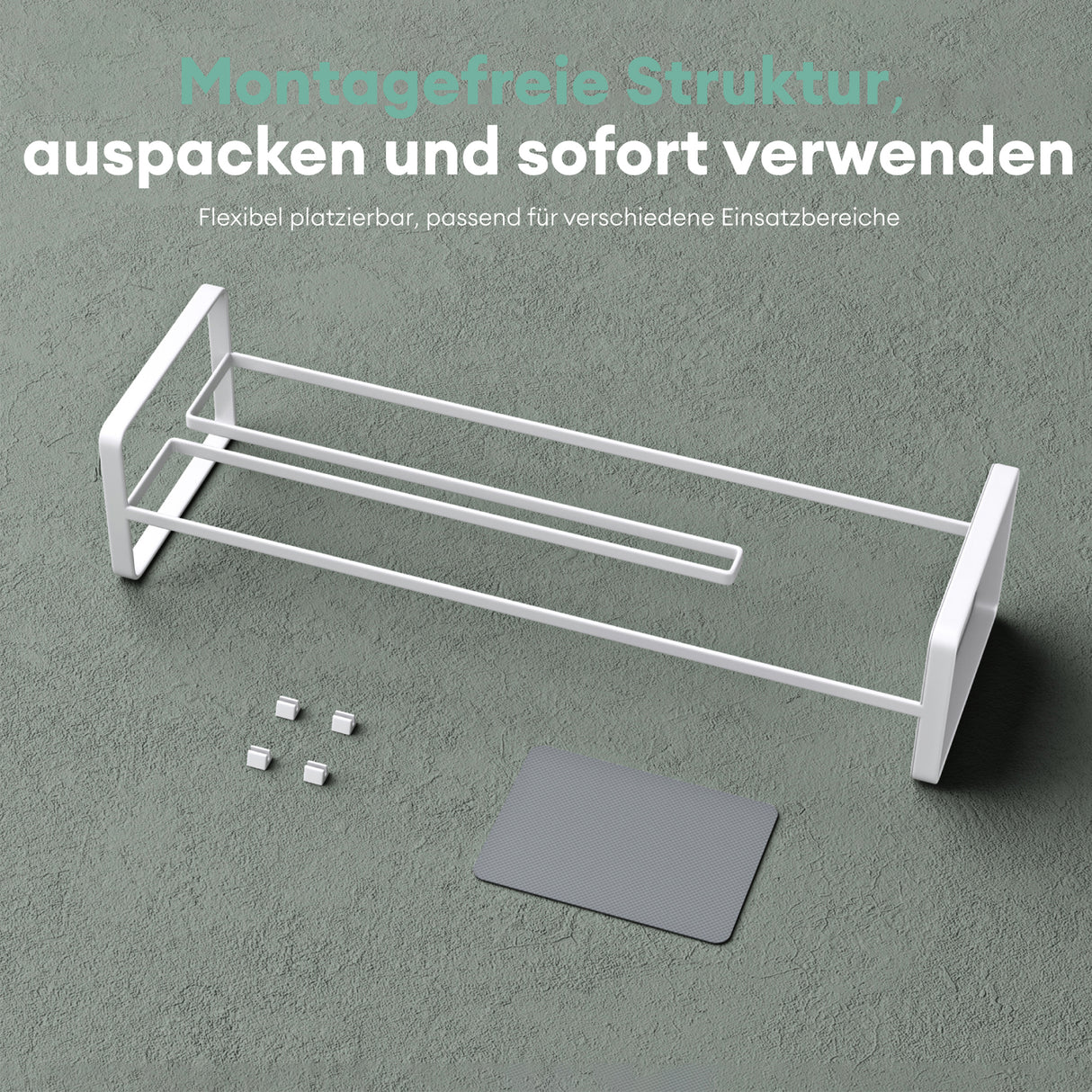 Porte-papier toilette sur pied Glasvilla avec étagère, support pour rouleau de papier toilette, 16 x 12 x 52 cm, Reglo-04