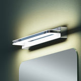lampada da specchio a LED per bagno Glasvilla | Lampada da specchio, lampada da bagno 4000K | Applique a LED SparkLuxe 