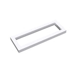 Supporto da parete Glasvilla Design in acciaio inox per lavabo, 1 pezzo, WH01