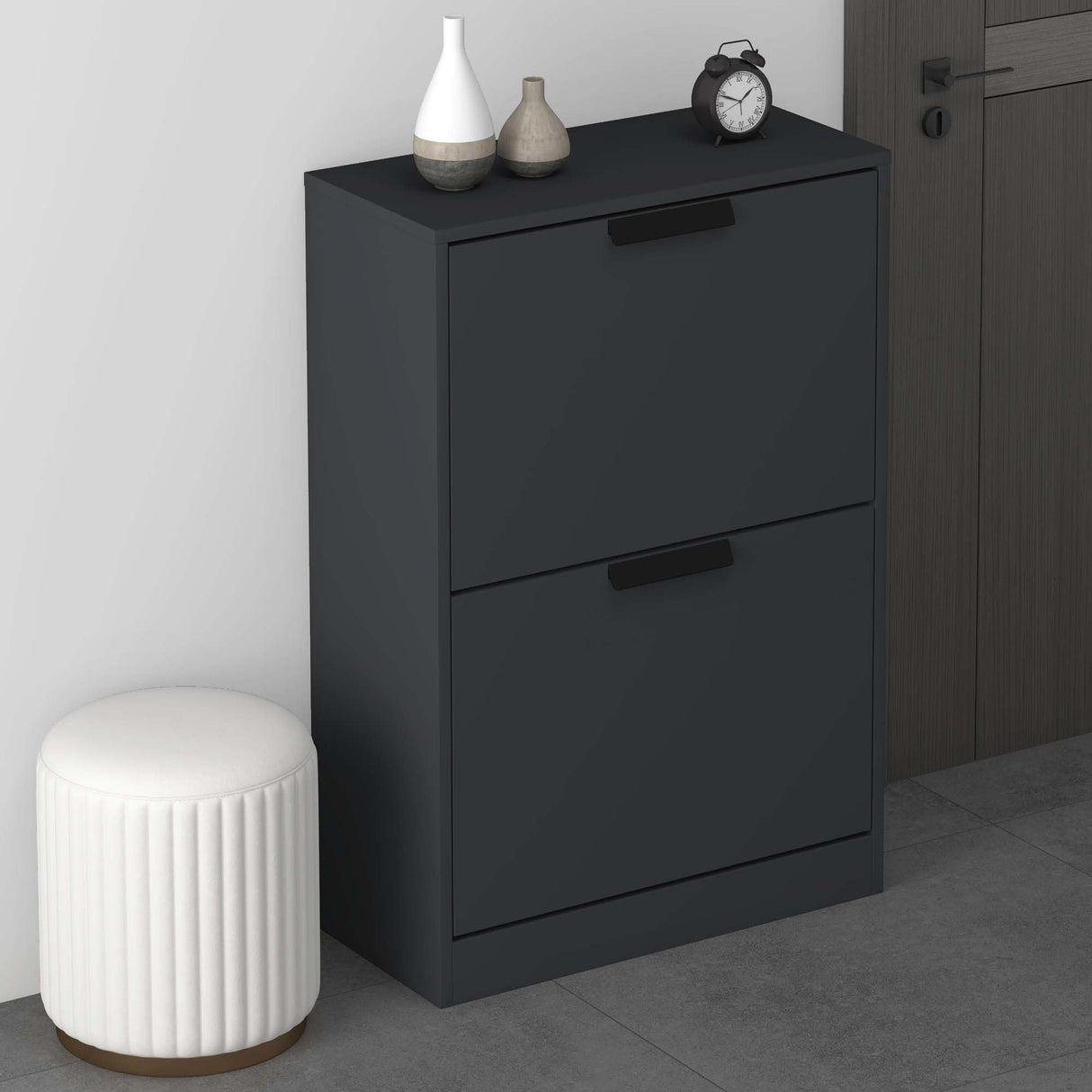 glasvilla Scarpiera Portascarpe 60x28x89cm, Porta Scarpe Armadio Scaffale Portascarpe per Ingresso Soggiorno, Camera da Letto Schuhschrank01