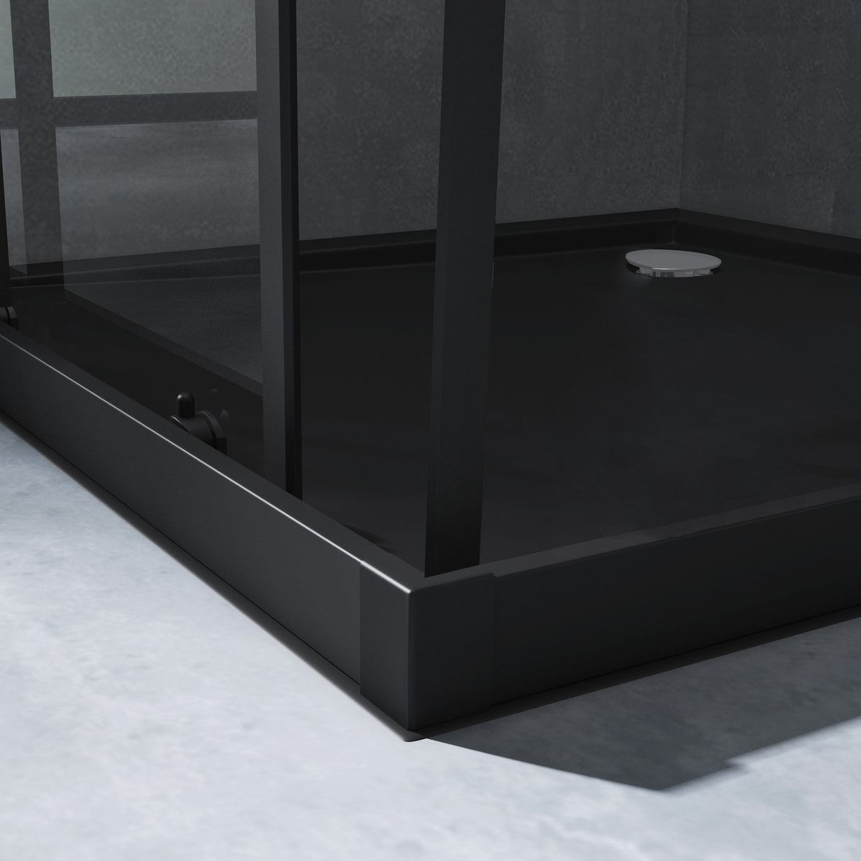 glasvilla Box Doccia in Vetro Box Cabina Doccia Angolare con Porta Scorrevole e Nano Rivestimenti 190cm Ravenna16L-K