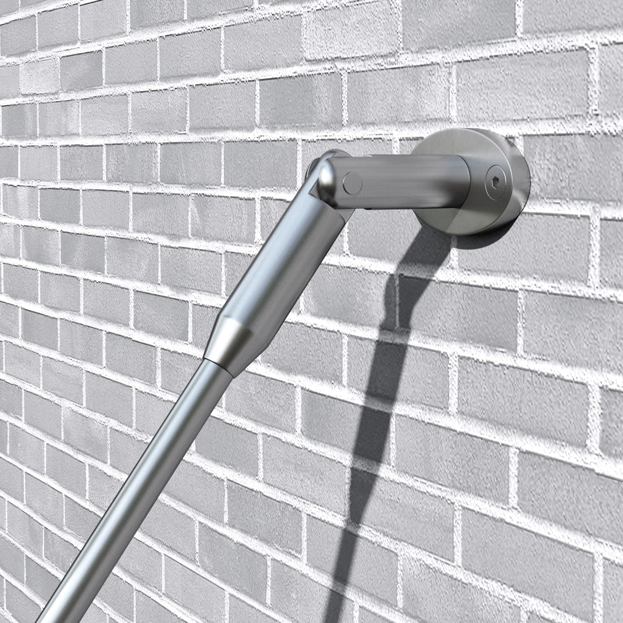 Copertura in vetro Glasvilla, vetro di sicurezza stratificato trasparente con pellicola SGP, supporto a parete in acciaio inox, protezione dalla pioggia, zona d'ingresso VDG02K