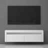 glasvilla Mobile TV per Televisore 160x40x46cm Armadietto per TV con 2 Ante Armadietto Basso Soft-close per Soggiorno, Sala da Pranzo, Camera da Letto Fernsehschrank01